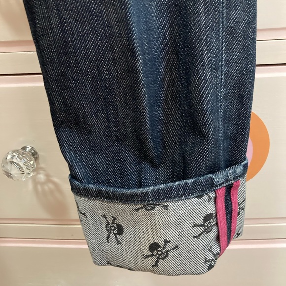 7 for all mankind Roxanne Skull Size 28 - Picture 5 of 8